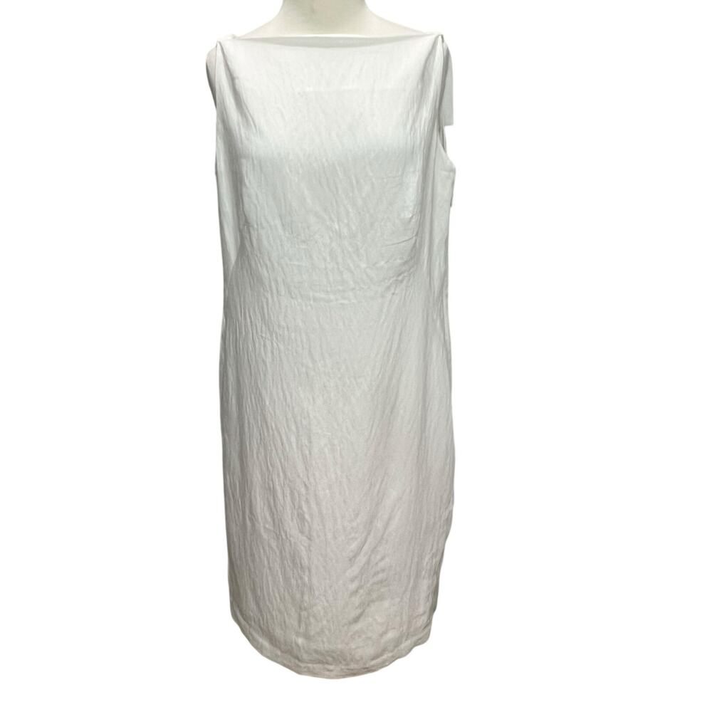 Adolfo Dominguez White Shift Dress